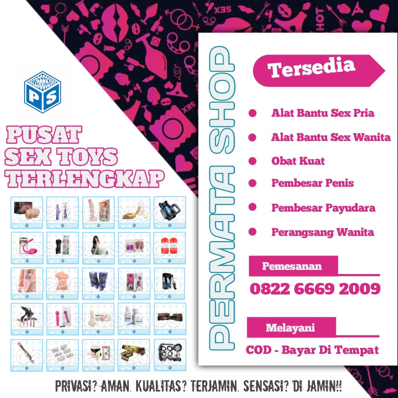 Pusat Sex Toys Jakarta 082266692009 Agen Alat Bantu Sex Dildo di Jakarta COD